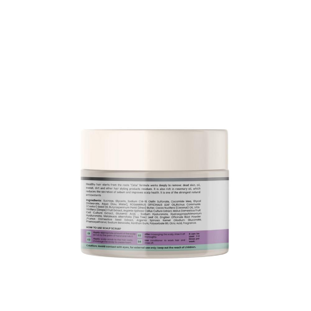 مقشر فروة الرأس بإكليل الجبل واللافندر من سيليا - 215غ