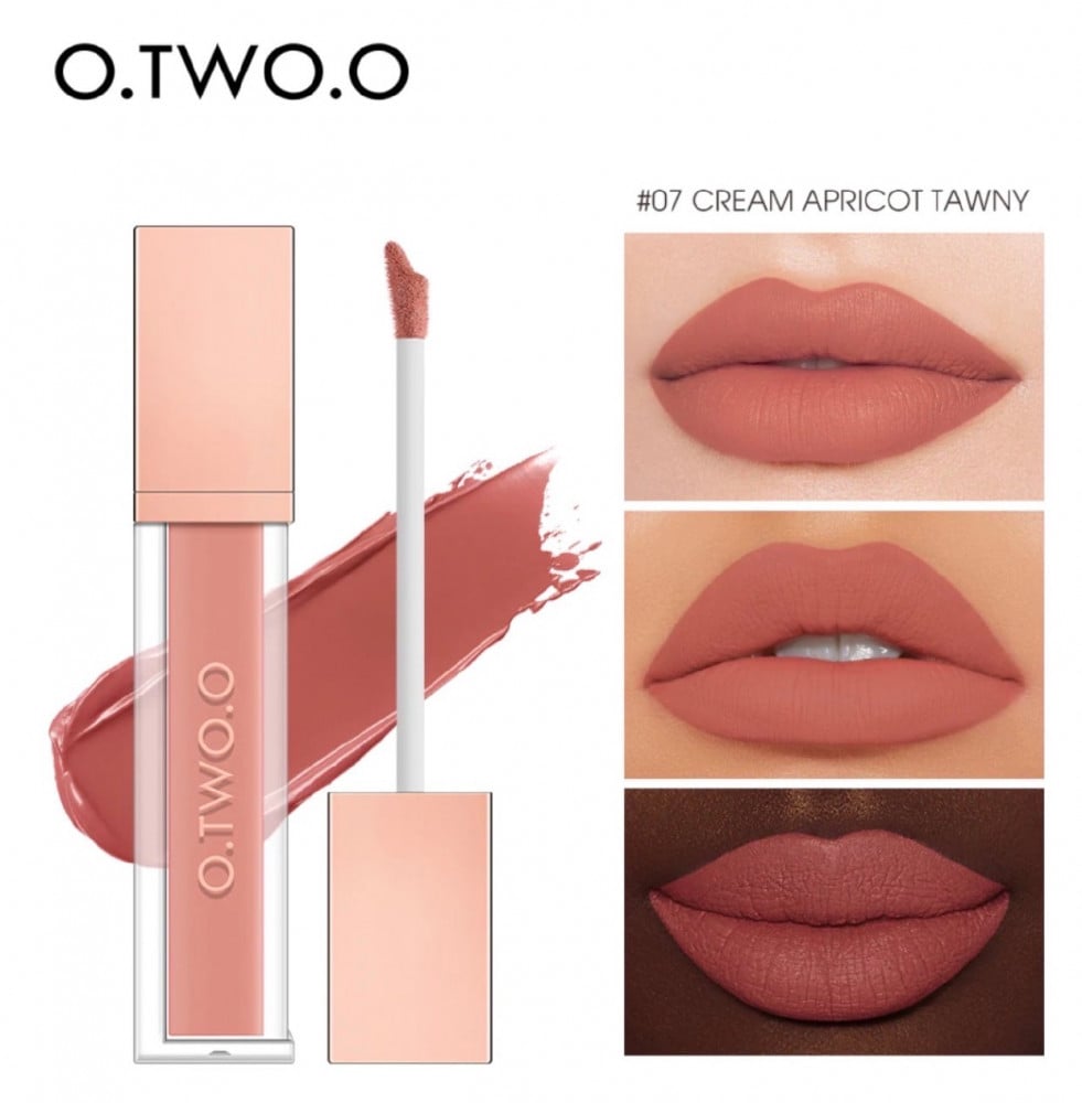 Matte liquid lipstick - Cream apricot tawny 07