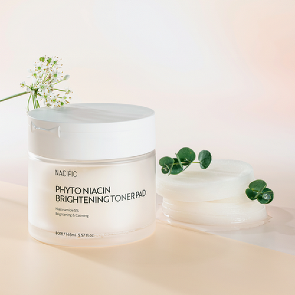 مسحات تونر لتفتيح البشرة فيتو نياسين من ناسیفیك - 80 مسحه