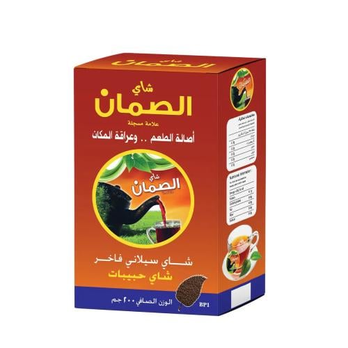 شاي الصمان حبيبات سيلاني فاخر  200 جرام