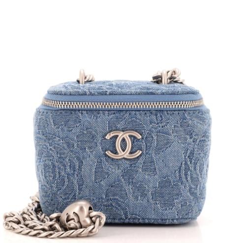 Chanel denim vanity mini
