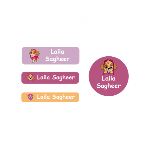 ملصقات المدرسة، تصميم باوباترو Skye