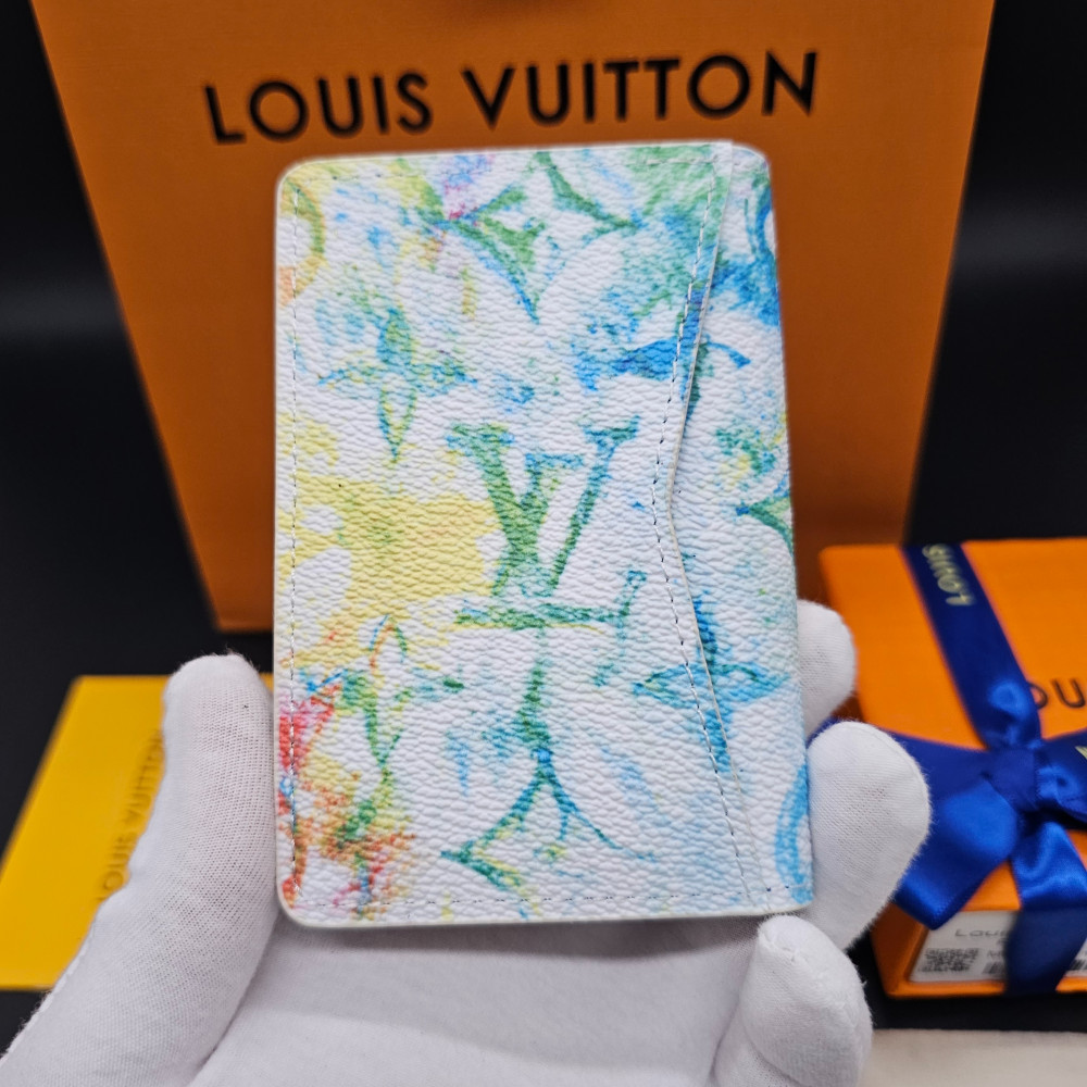 Louis Vuitton Pocket Organizer Pastel Multicolor