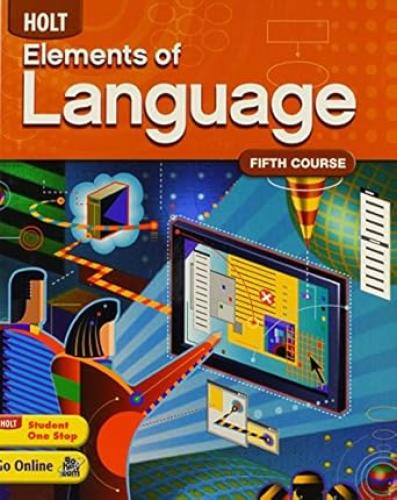 ELEMENTS OF LANGUAGE 5TH CORSE