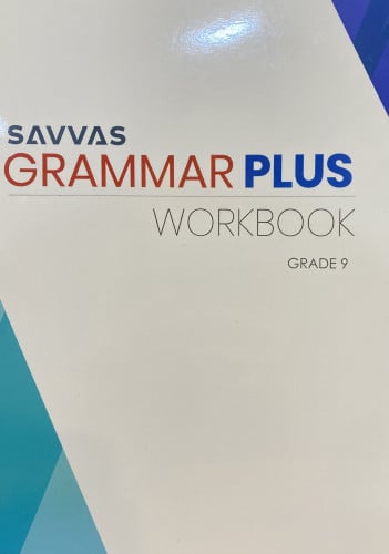 Savvas Grammar Plus, Workbook, Grade 9