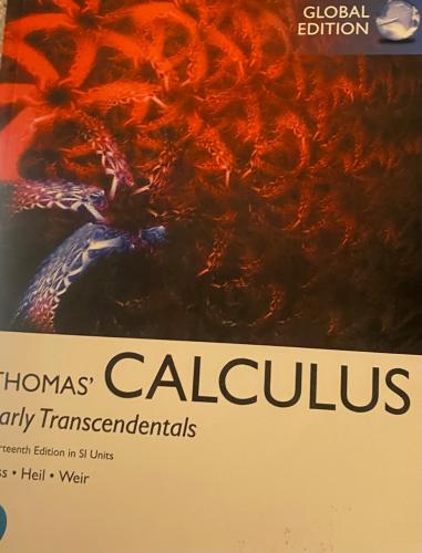thomas calculus 14 ed