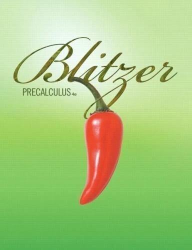 BLITZER PRECALCULUS