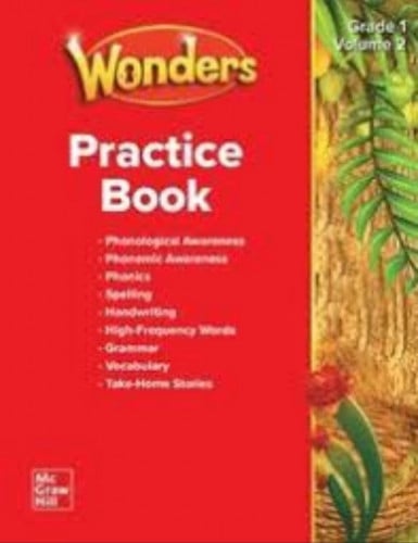 WONDERS PRACTICE BOOK GRADE 1 volume 2