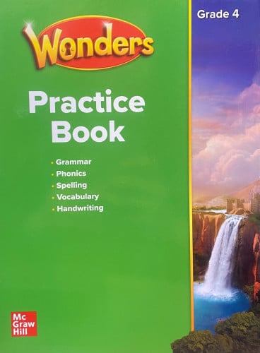 WONDERS PRACTICE BOOK GRADE 4