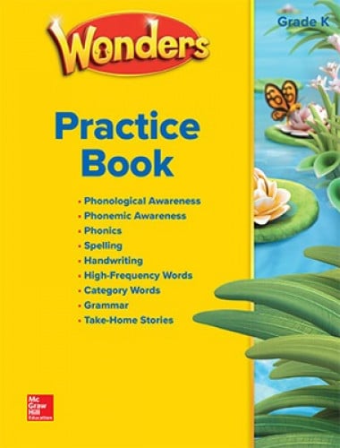 2020 WONDERS PRACTICE BOOK GRADE K V2