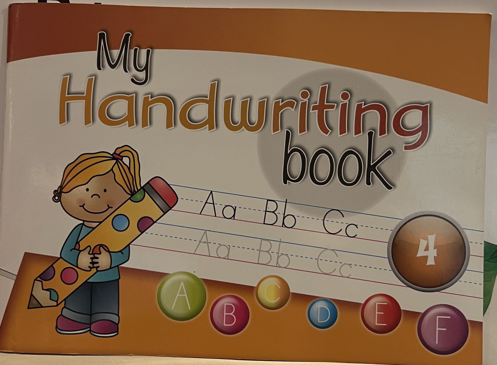 My handwriting book. Get a copy now. - A BOOK SROTE Selling University and  School Books