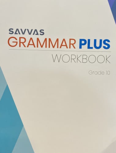Savvas Grammar Plus, Workbook, Grade 10