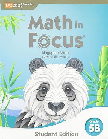 Student Edition Volume B Grade 5 2020 (Math in Foc...