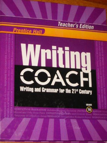 PRENTICE HALL WRITING COACH TEACHER'S EDITION