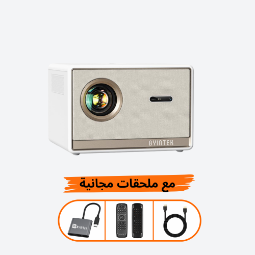 بروجكتر باينتك Plato T5 الذكي (مع ماوس هوائي وكيبو...