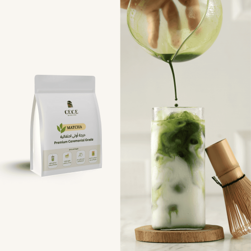 ماتشا CECE… الرشفة الخضراء اللي تغيّر يومك