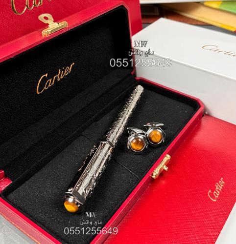 قلم كارتير و كبك سانتوس - Cartier
