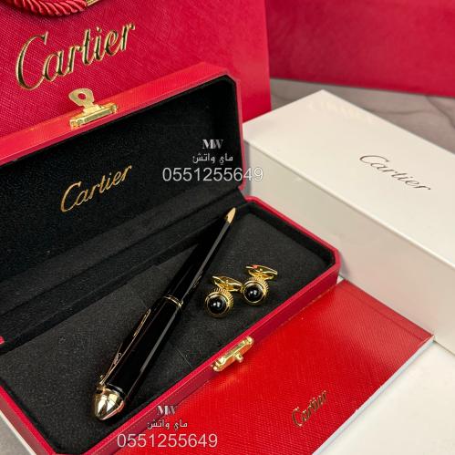 قلم كارتير و كبك سانتوس - Cartier