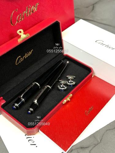 قلم كارتير و كبك سانتوس - Cartier