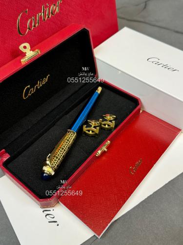 قلم كارتير و كبك سانتوس - Cartier