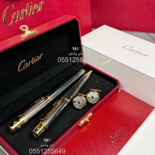 قلم كارتير و كبك سانتوس - Cartier