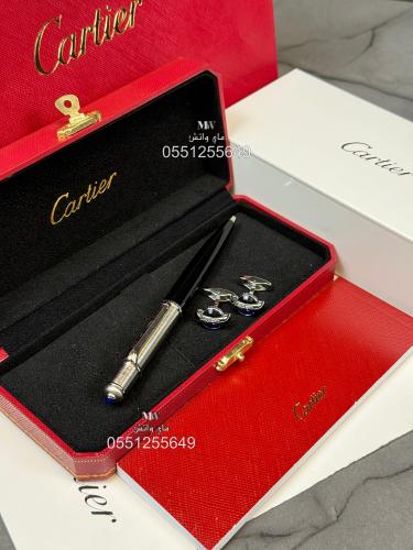قلم كارتير و كبك سانتوس - Cartier