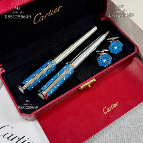 قلم كارتير و كبك سانتوس - Cartier