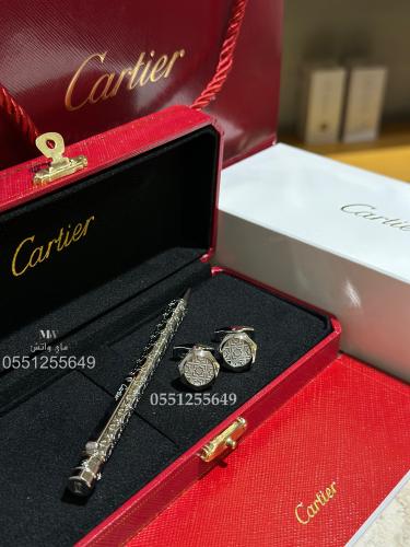قلم كارتير و كبك سانتوس - Cartier