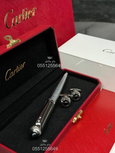 قلم كارتير و كبك سانتوس - Cartier