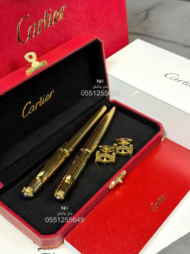 قلم كارتير و كبك سانتوس - Cartier