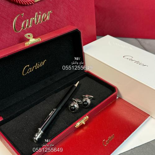 قلم كارتير و كبك سانتوس - Cartier
