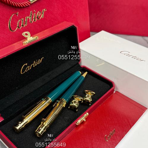 قلم كارتير و كبك سانتوس - Cartier
