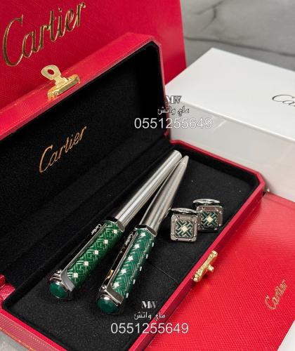 قلم كارتير و كبك سانتوس - Cartier