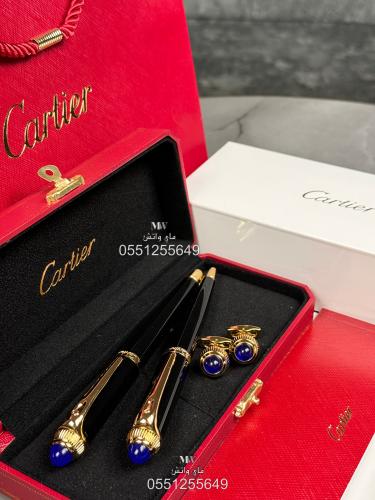 قلم كارتير و كبك سانتوس - Cartier