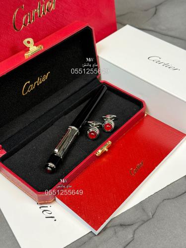 قلم كارتير و كبك سانتوس - Cartier