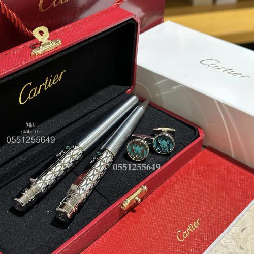 قلم كارتير و كبك سانتوس - Cartier