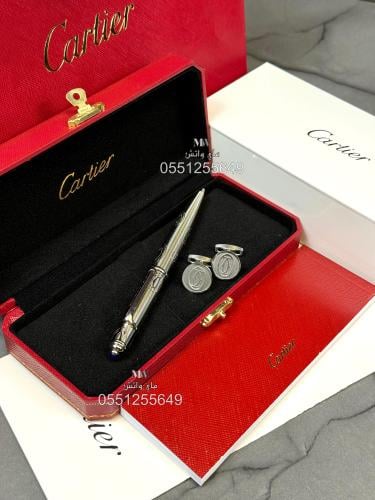 قلم كارتير و كبك سانتوس - Cartier