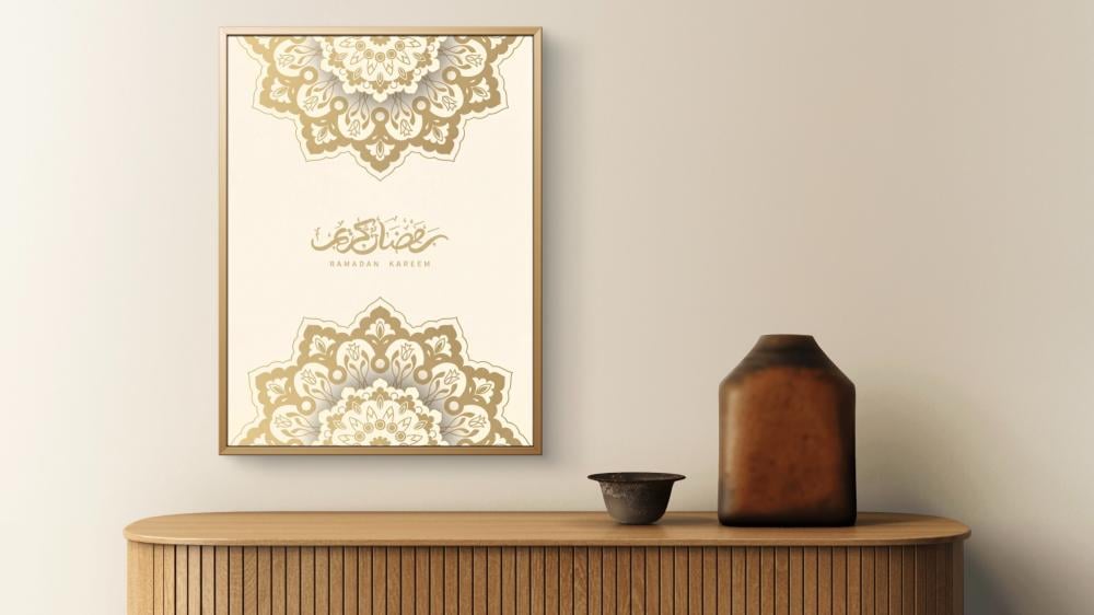 دليل اختيار وتنسيق لوحات جدارية لرمضان: حوّل منزلك إلى تحفة فنية مع "فولنر"