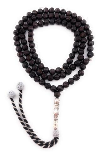 سبحة خشب الأبنوس (ebony wood)