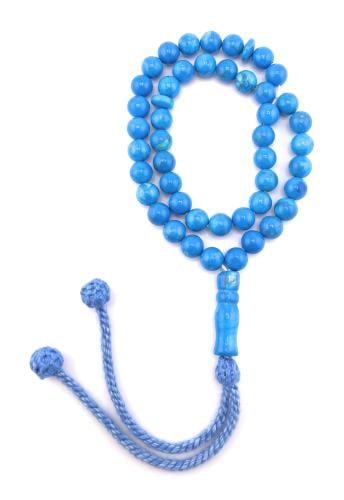 سبحة حجر الفيروز ‏(Turquoise)