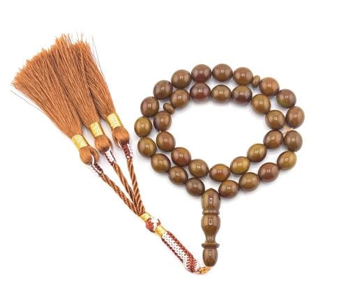 سبحة مسك الغزال (بني فاتح)
