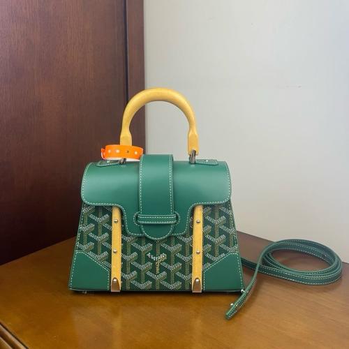 Goyardine Saigon satchel Green