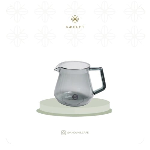 سيرفر V60 تايمور - اسود شفاف 600 مل | V60 Timemore...