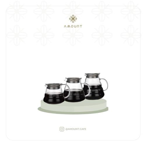 سيرفر V60 زجاج | V60 Coffee Server