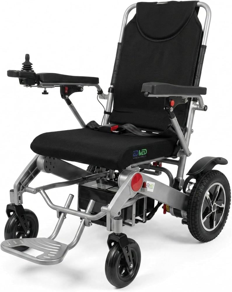 كرسي متحرك كهربائي HAPPYGO FLEX – قابل للطي الكهربائي بتحكم عن بُعد