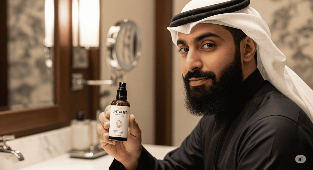 افضل زيت للحية من untamed للعناية الرجالية الراقية في السعودية