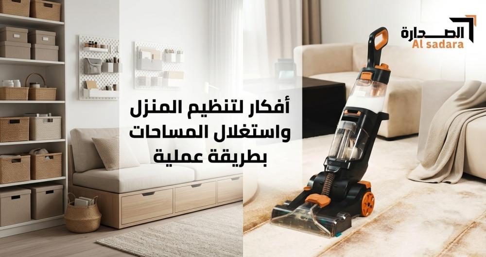 أفكار لتنظيم المنزل واستغلال المساحات بطريقة عملية