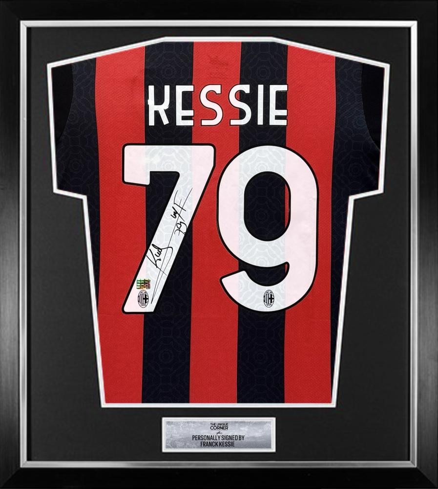 Alahli Franck Kessie Jersey FRANCK KESSIE HAND SIGNED AC MILAN