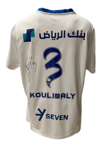 KALIDOU KOULIBALY HAND SIGNED ALHILAL JERSEY