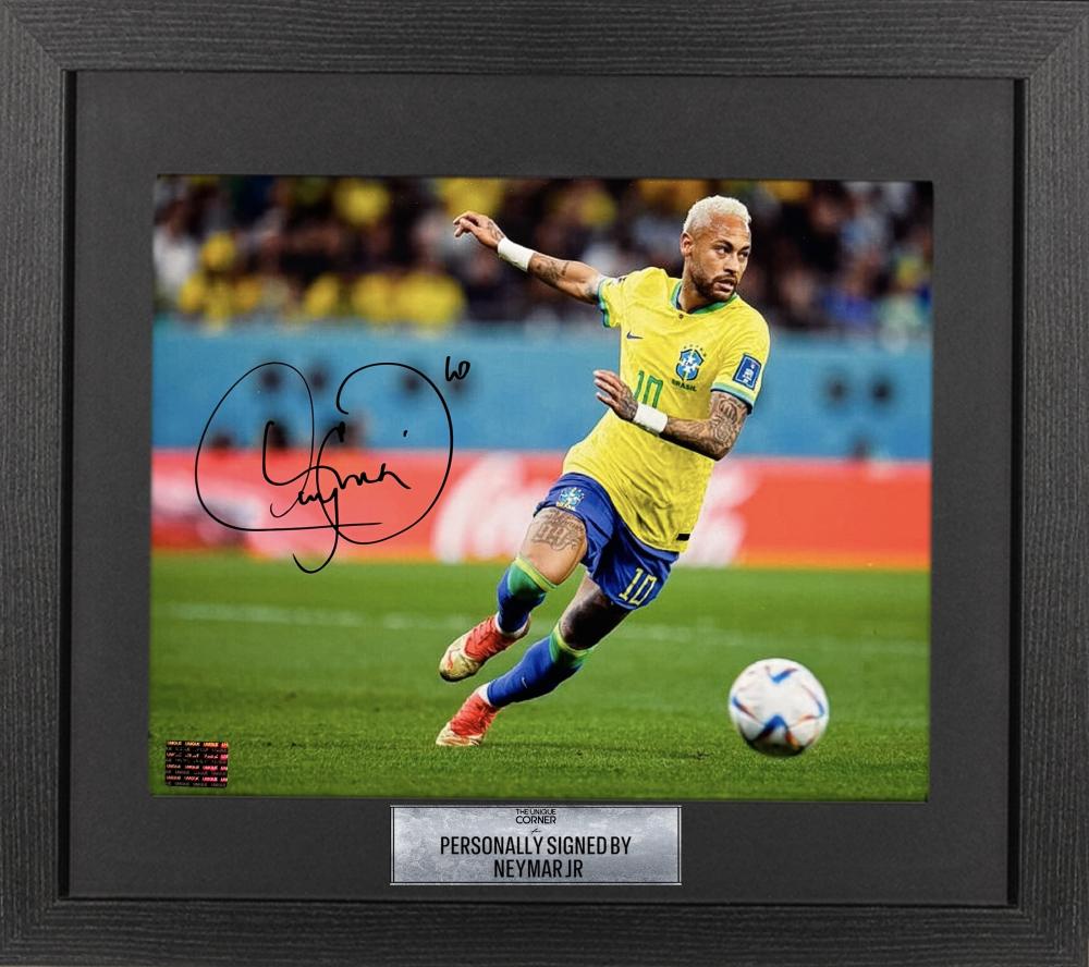Neymar Jr 2000 Neymar Jr Signed Photo PSG
